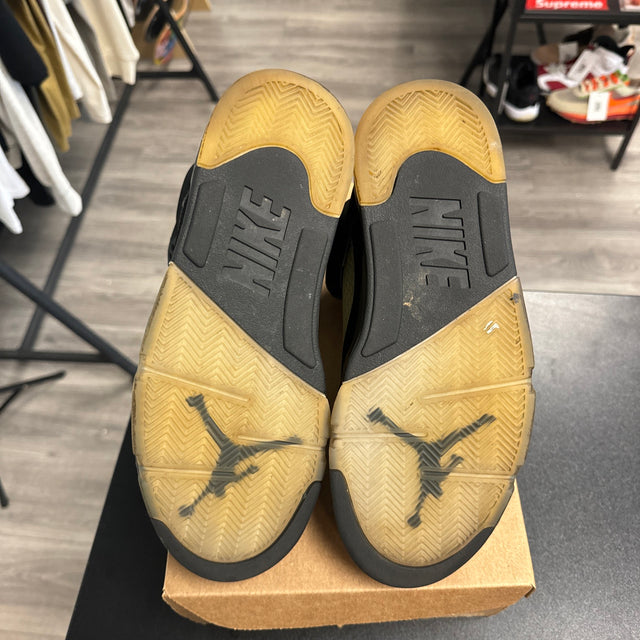 Black Metallic Jordan 5 (USED;No Box)