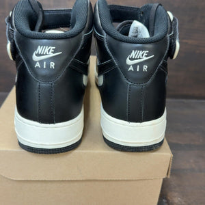Nike Air Force 1 Mid '07 Black Summit White Size 10.5 (Pre-Owned) - Image 5