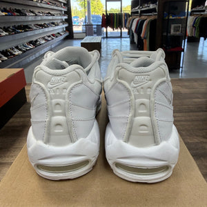 Nike Air Max 95 Essential White Grey Fog Size 9.5 (Pre-Owned) - Image 4