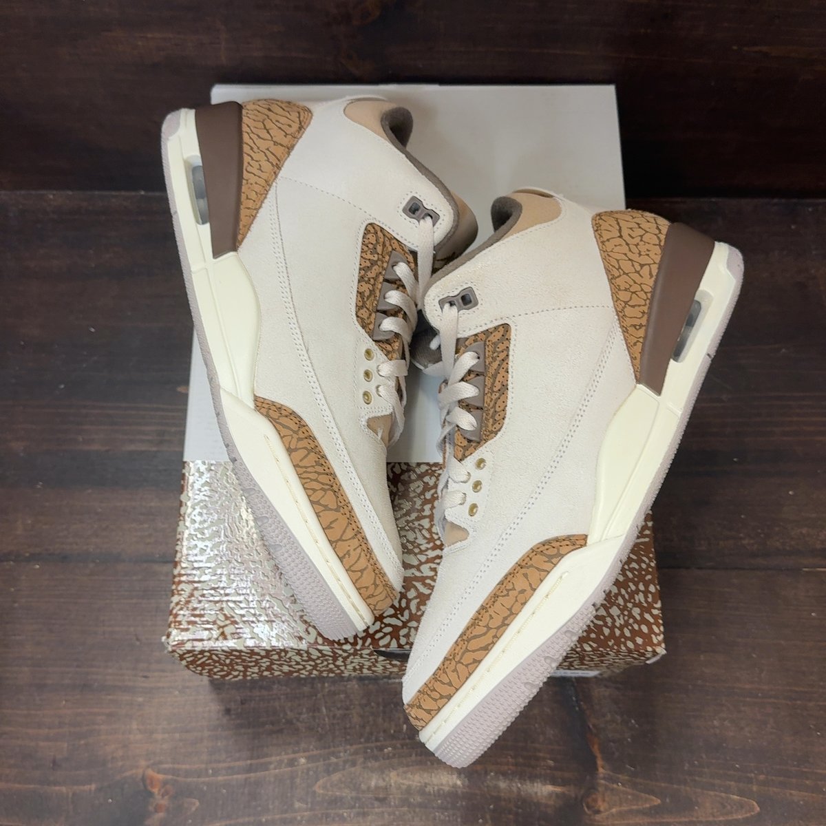 Jordan 3 Retro Palomino Size 10.5 (Pre-Owned) - back