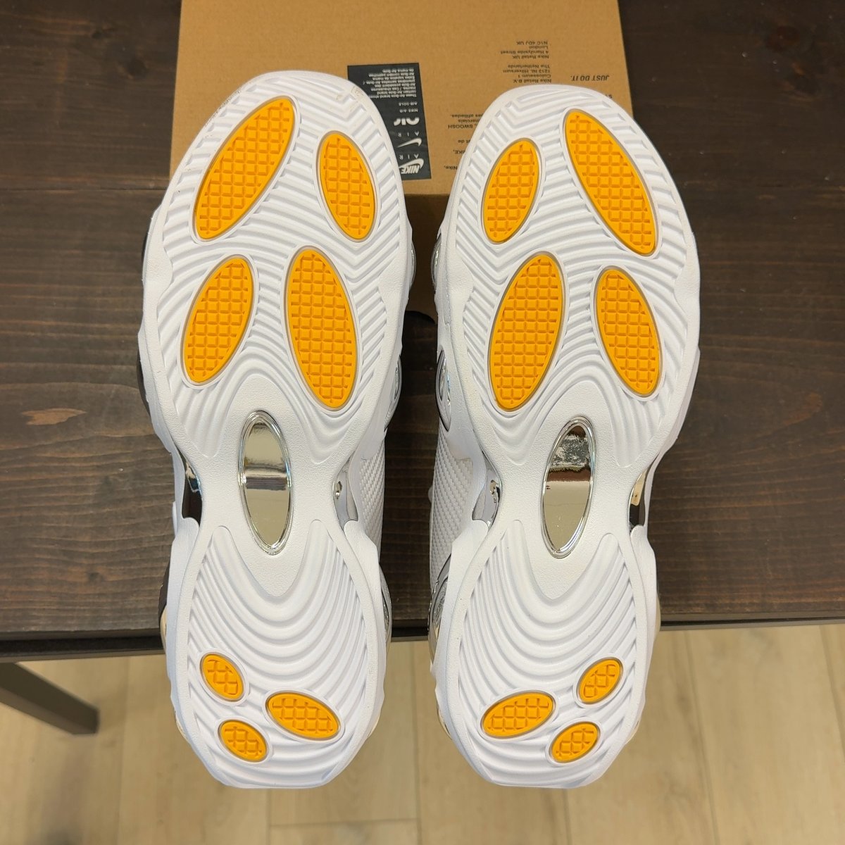 Nike NOCTA Glide Drake White Chrome Size 13 - aux