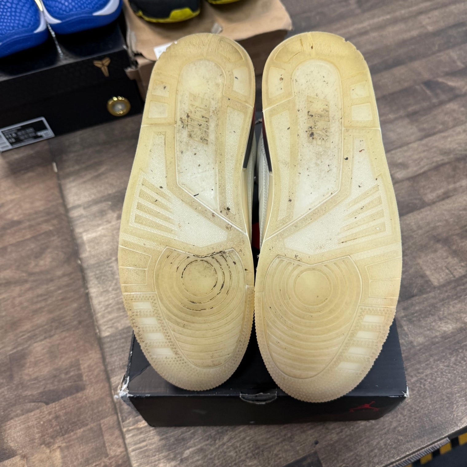 J Balvin Sunset Jordan 3 Retro (USED,No Insoles, No Box)