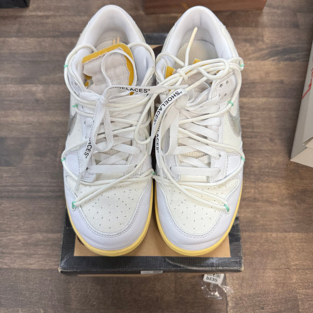 Lot 01 of 50 Off-White Dunk Low (USED)