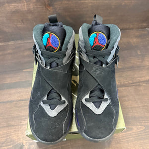 Jordan 8 Retro Aqua (2025) (GS) Size 6.5Y (Pre-Owned) - Image 2