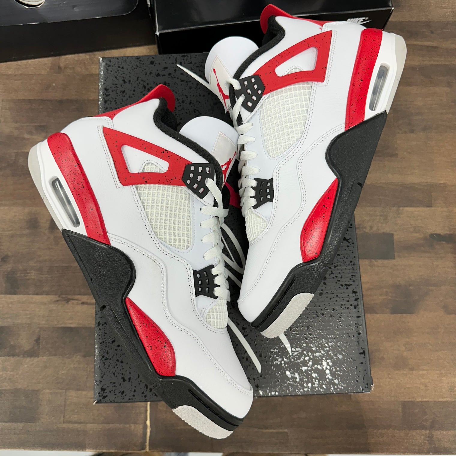 Red Cement Jordan 4 Retro (USED)