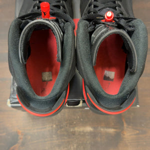 Jordan 6 Retro Infrared Black (2014) Size 10 (Pre-Owned) - aux