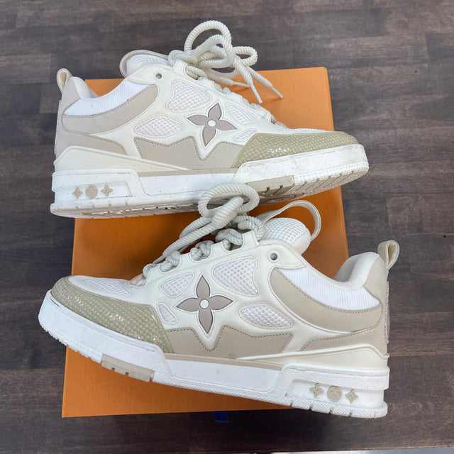Louis Vuitton Beige Skate Sneaker Shoe (USED)