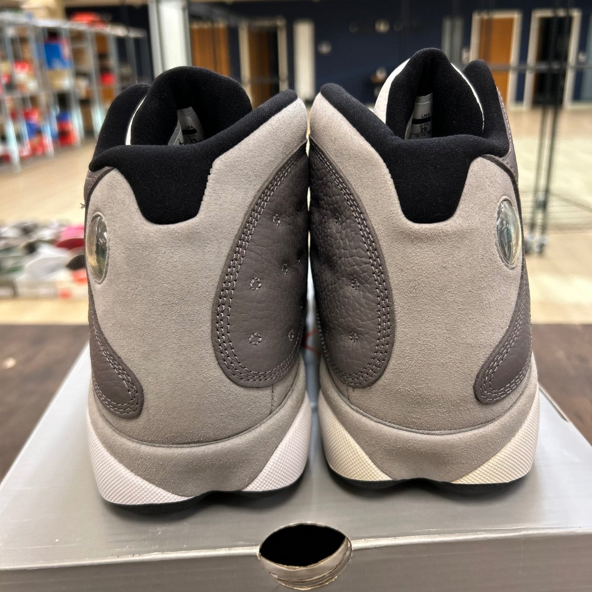 Jordan 13 Retro Atmosphere Grey - Image 4