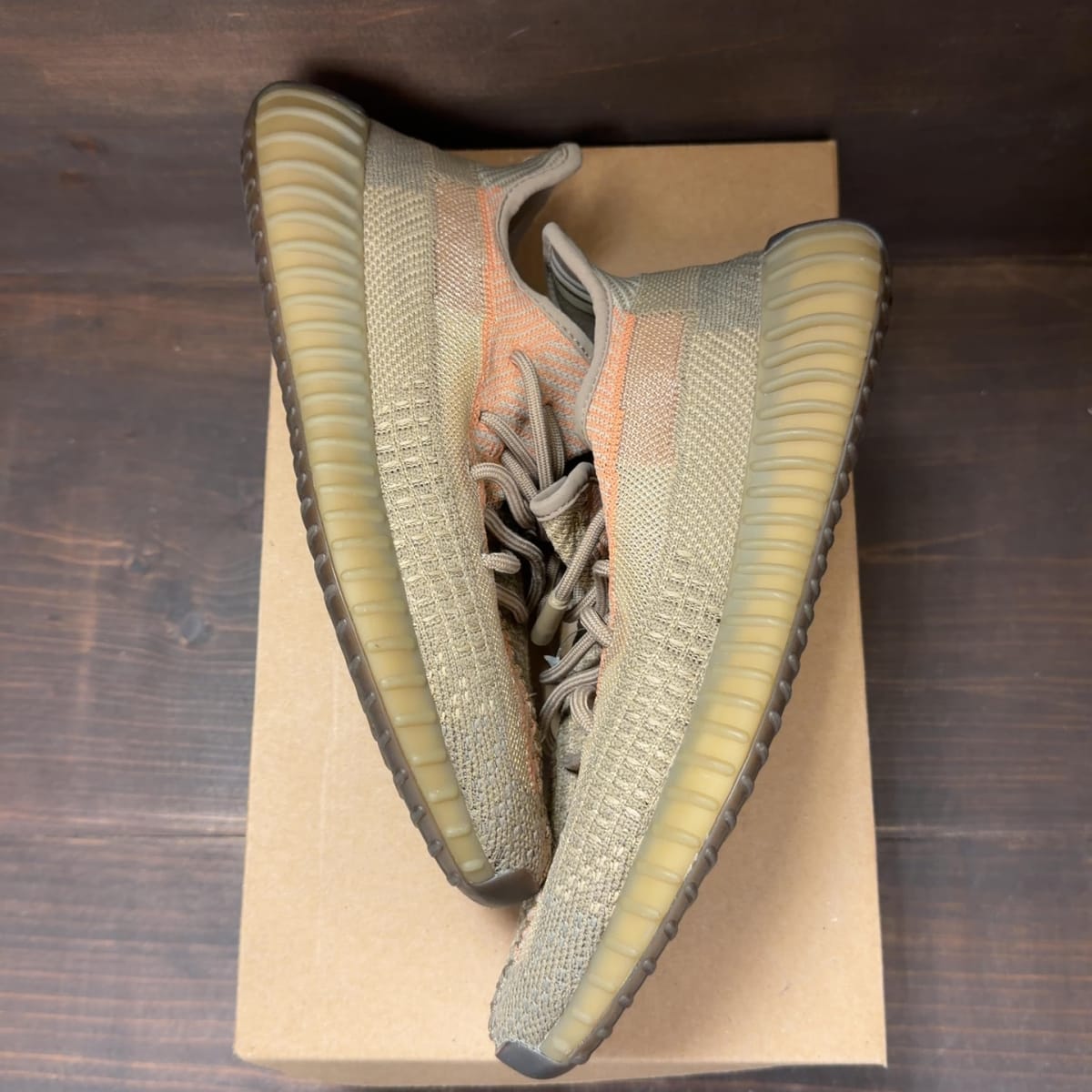 adidas Yeezy Boost 350 V2 Sand Taupe Size 9 (Pre-Owned) - back