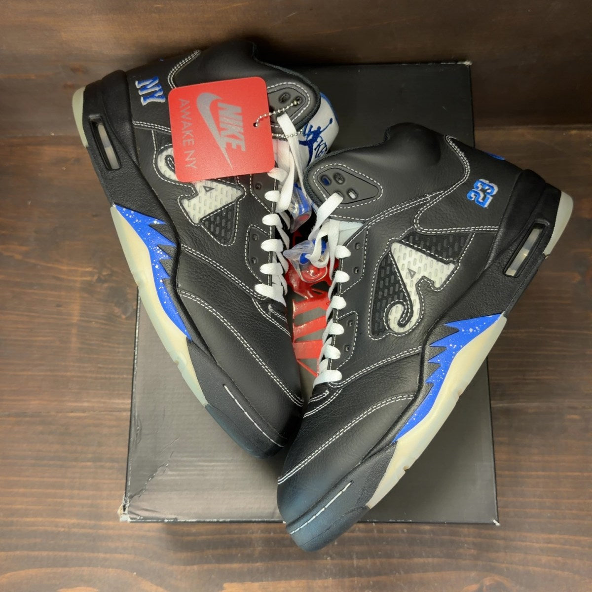 Jordan 5 Retro Awake NY Black - Image 2
