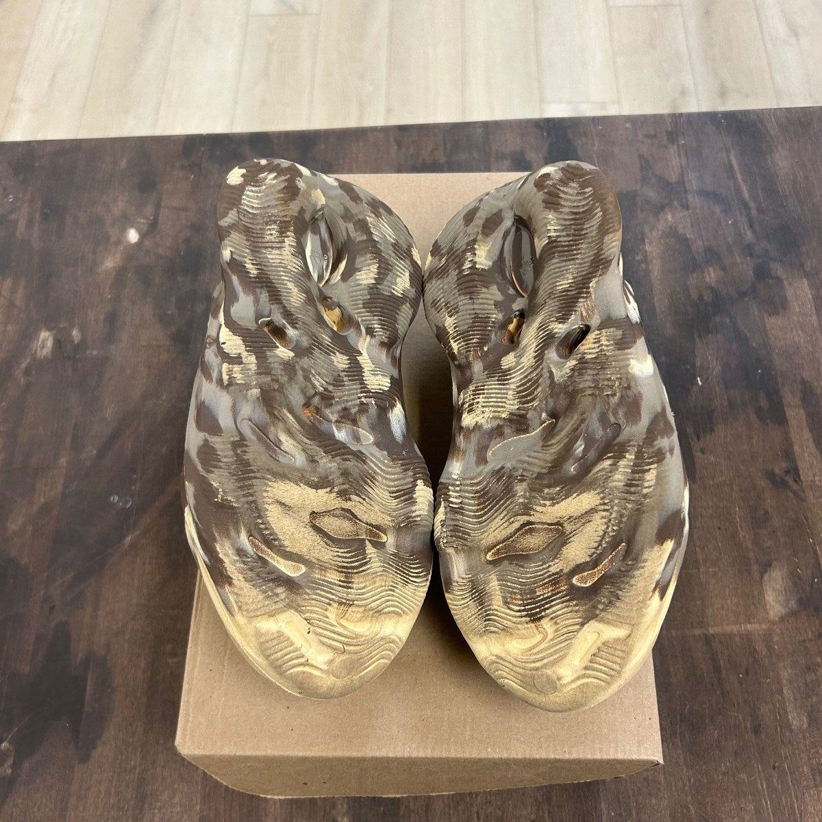 adidas Yeezy Foam RNNR MX Cream Clay Size 6 (Pre-Owned)