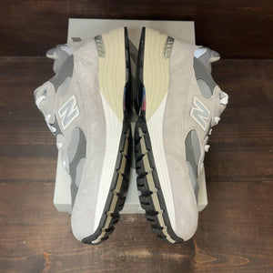 New Balance 992 MiUSA Grey Silver Metallic Size 13 (Pre-Owned) - aux