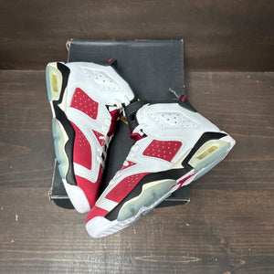 Jordan 6 Retro Carmine (2021) (GS) Size 5Y - tag