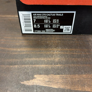 Nike Air Max 270 React ENG Travis Scott Cactus Trails Size 7 (Pre-Owned) - aux