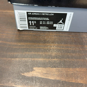 Jordan 11 Retro Low Legend Blue Size 11.5 (Pre-Owned) - aux