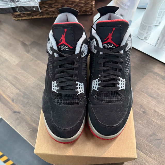 Bred Jordan 4 2019 (USED, No Box)