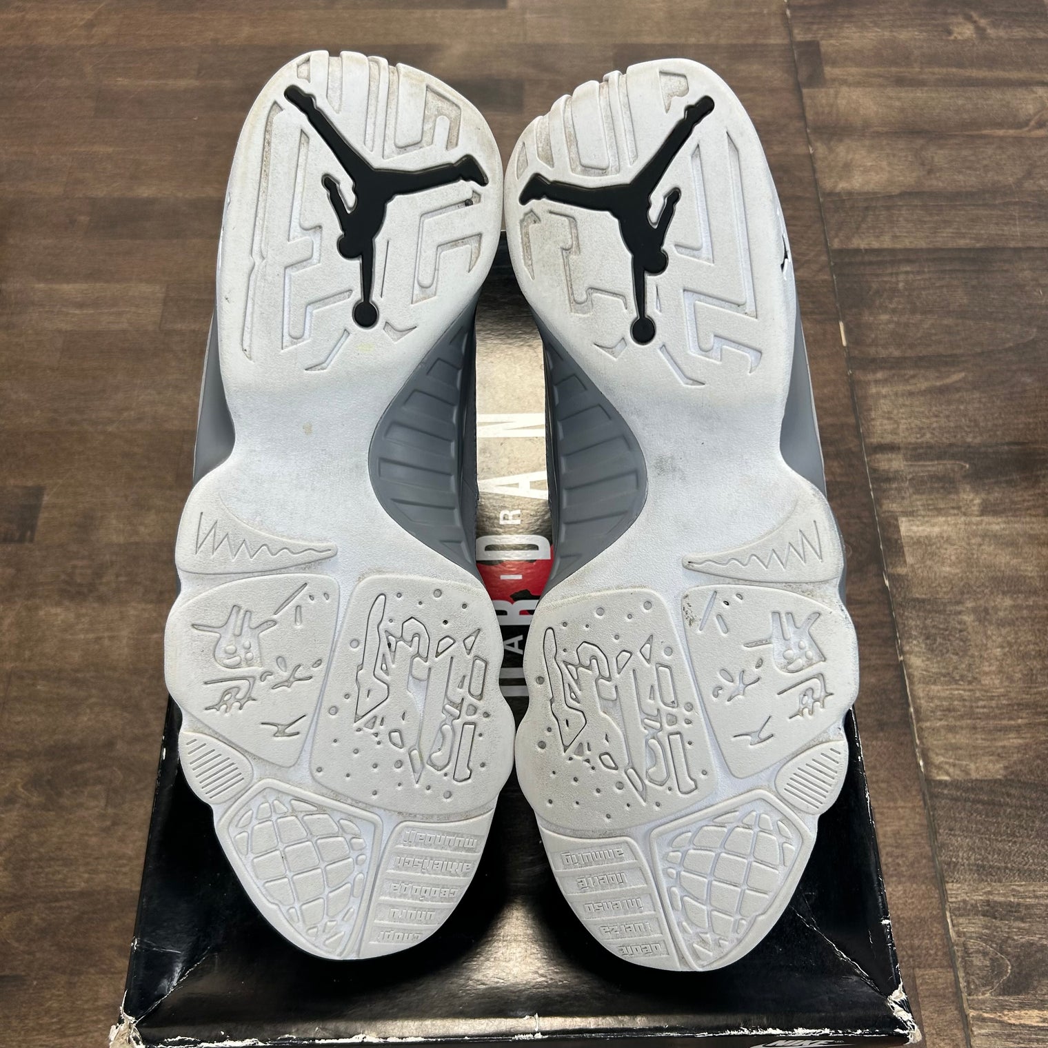 Particle Grey Jordan 9 Retro (USED)