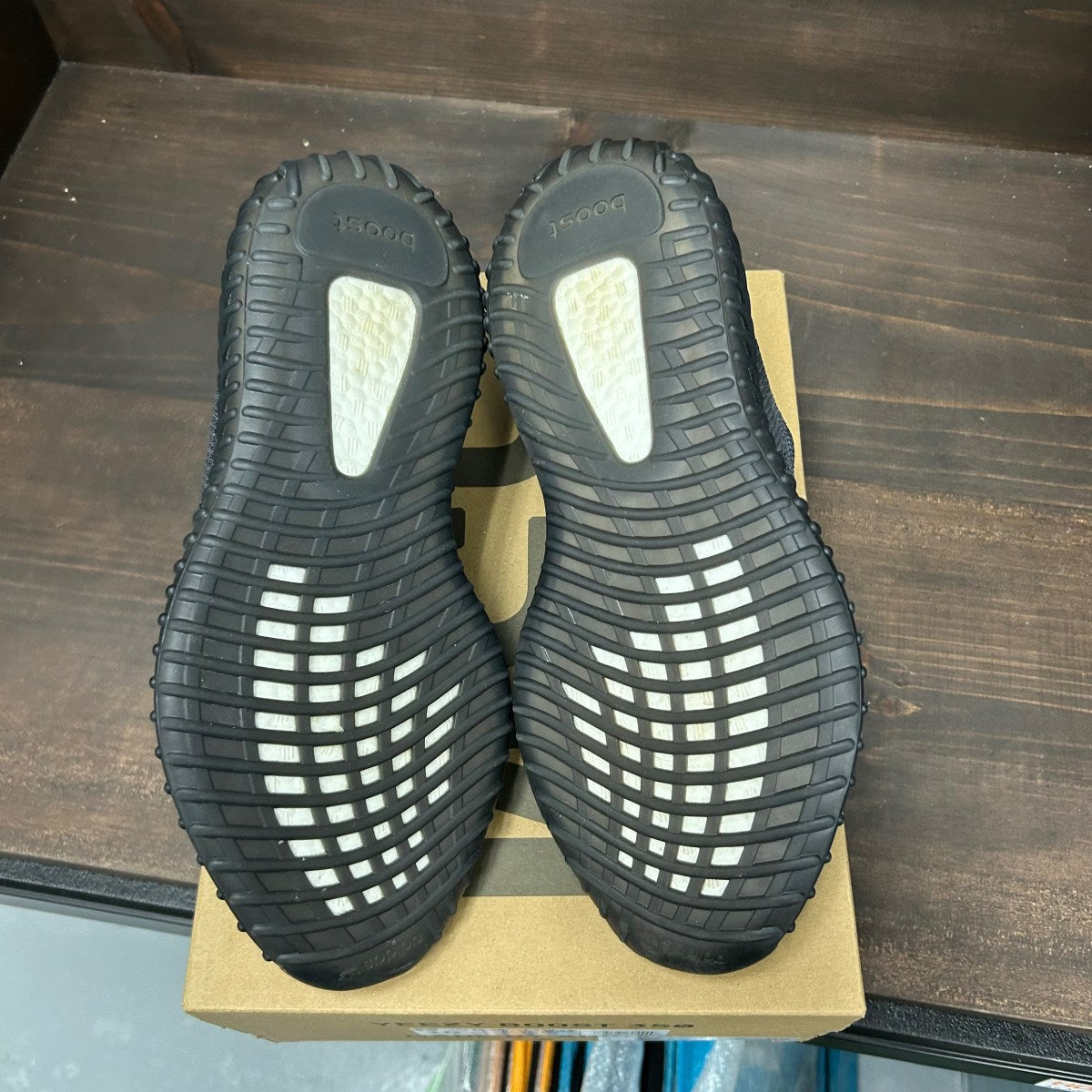 adidas Yeezy Boost 350 V2 Black (Non-Reflective) Size 10.5 (Pre-Owned) - Image 6
