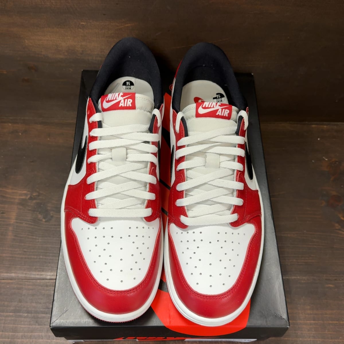 Jordan 1 Retro Low OG Chicago (2025) Size 14 (Pre-Owned) - tag