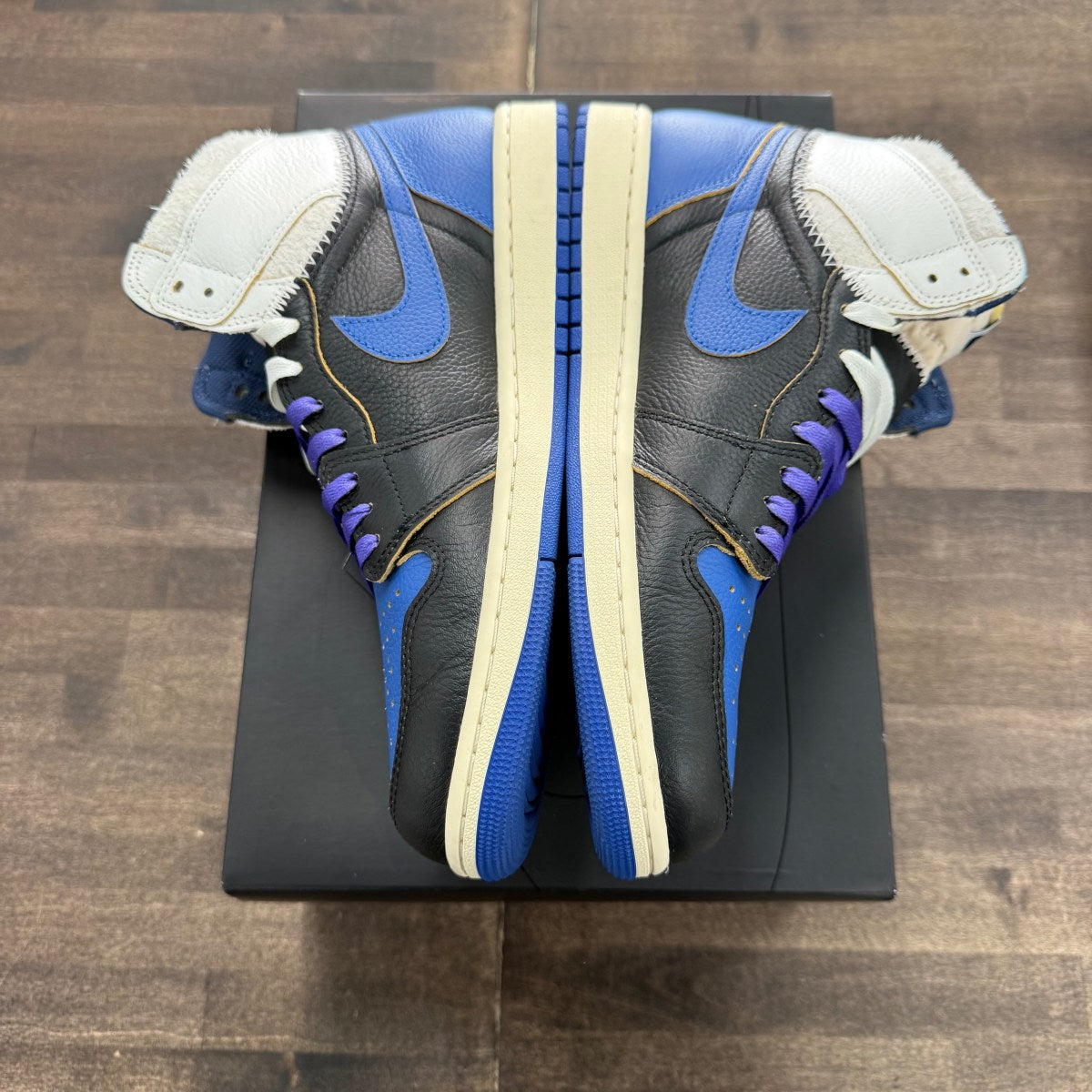 Jordan 1 Retro High OG SP Fragment x Union LA Sport Royal - Image 2