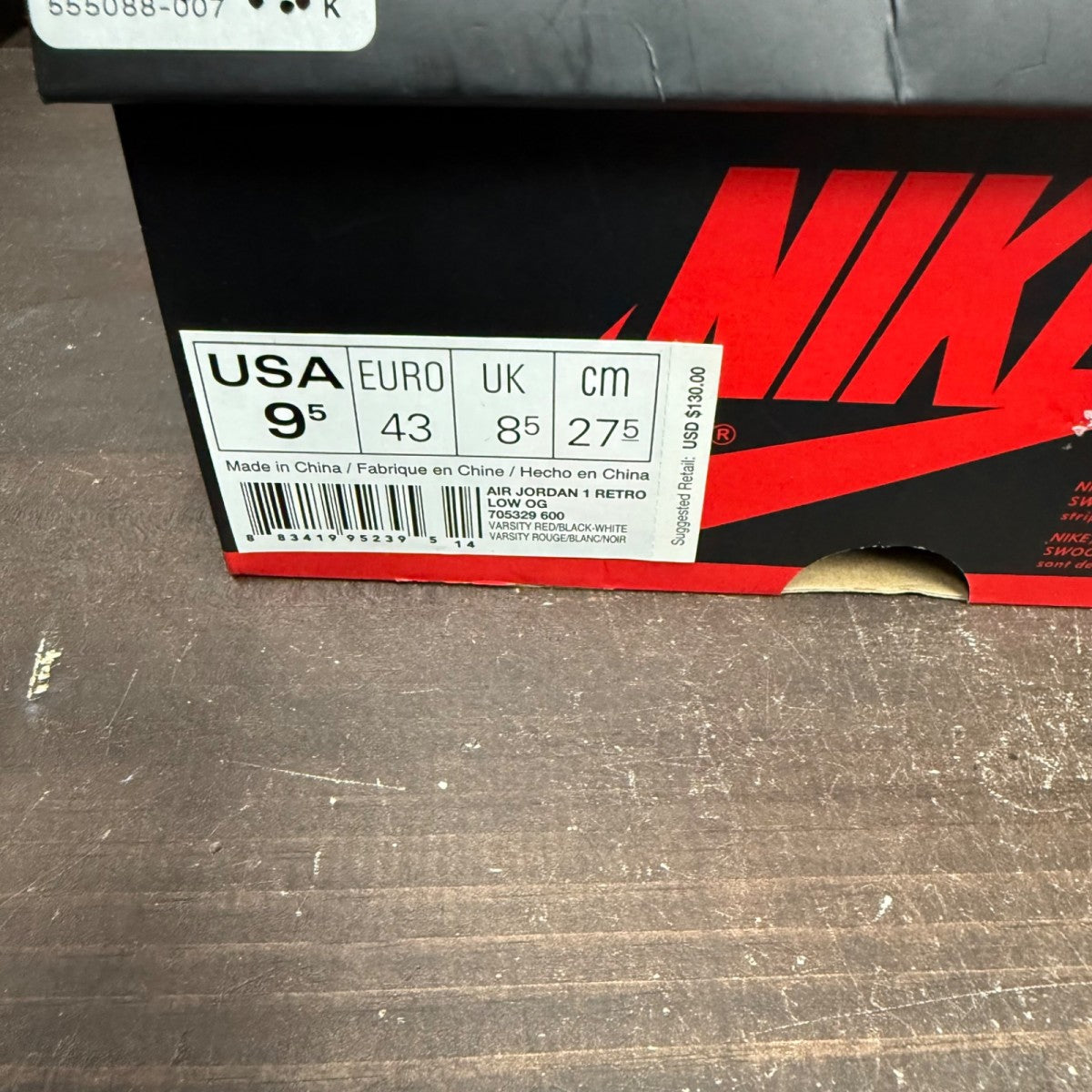 Jordan 1 Retro Low Chicago (2016) - Image 8