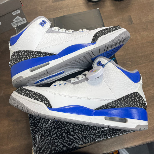 Racer Blue Jordan 3 (USED)