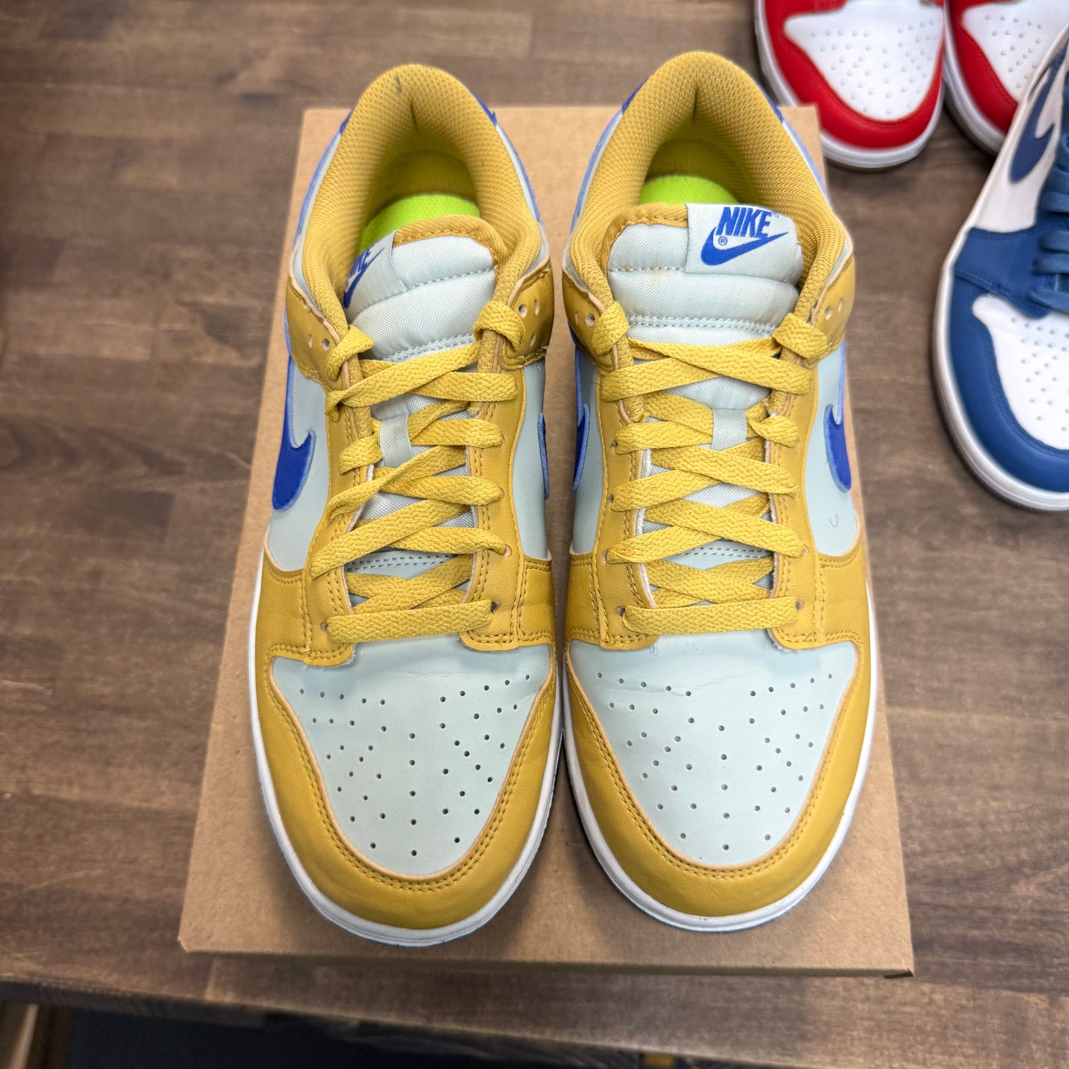 Wheat Gold Royal Nike Dunk Low Next Nature (W) (USED, No Box)