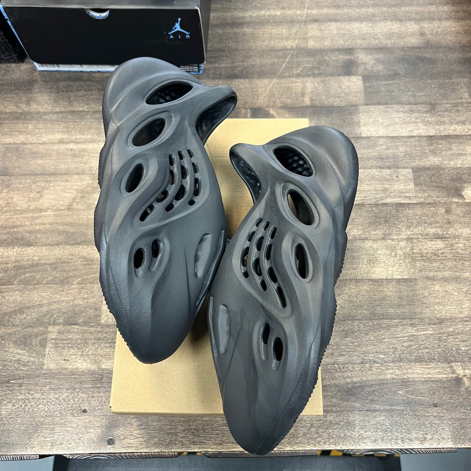 Mineral Blue Yeezy Foam RNR (USED, No Box)