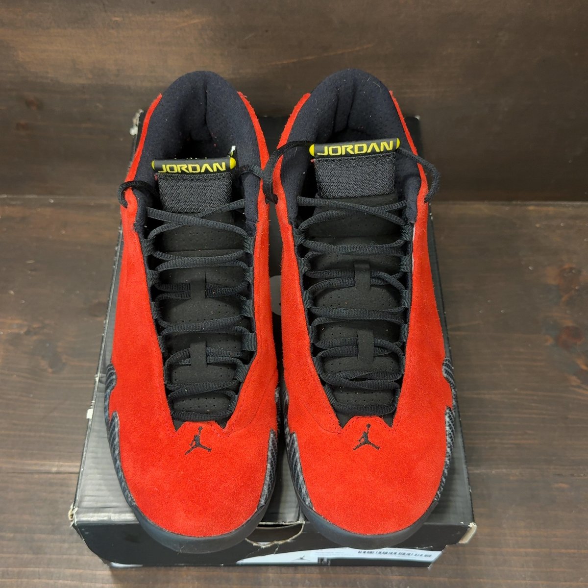 Jordan 14 Retro Challenge Red Size 8.5 (Pre-Owned) - tag