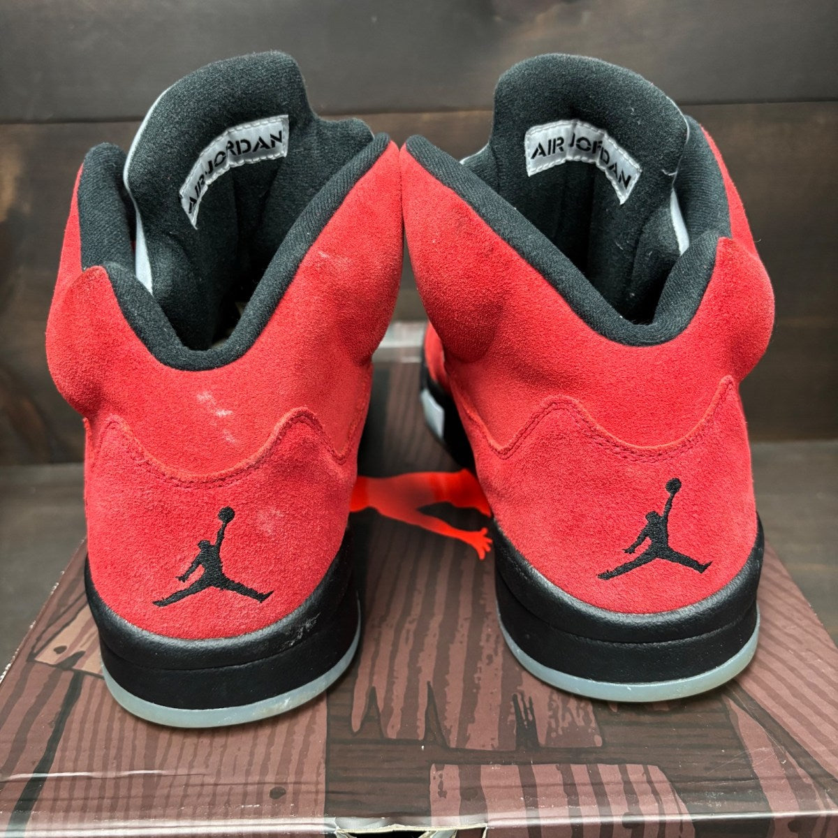 Jordan 5 Retro Raging Bull Red (2021) Size 13 (Pre-Owned) - sole