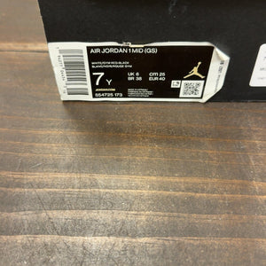 Jordan 1 Mid Chicago (2020) (GS) Size 7Y (Pre-Owned) - aux