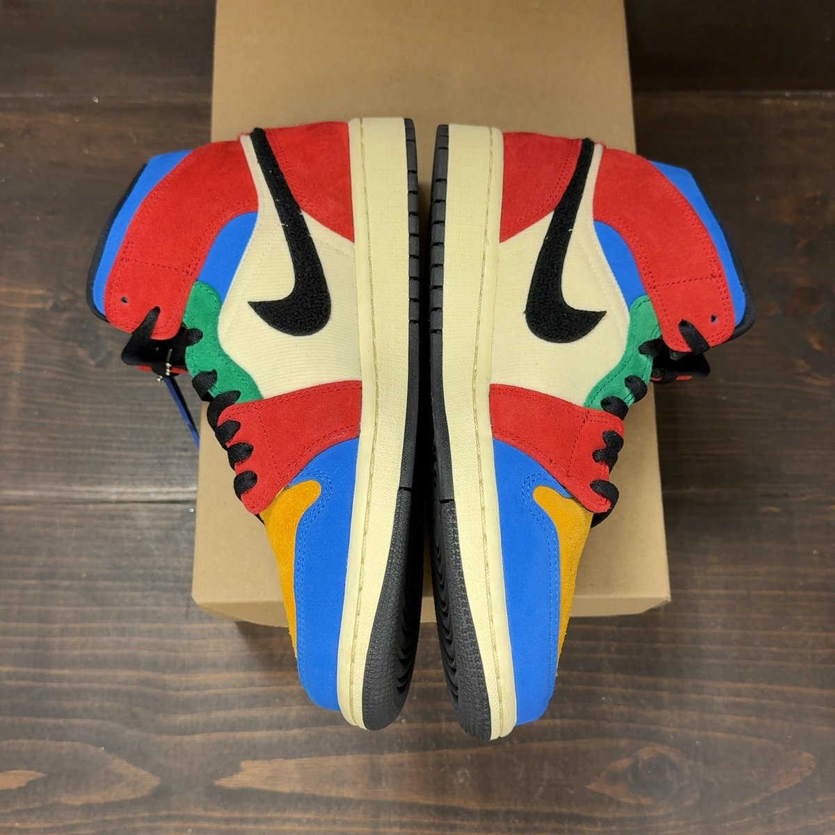 Jordan 1 Mid SE Fearless Blue the Great Size 8.5 (Pre-Owned) - aux
