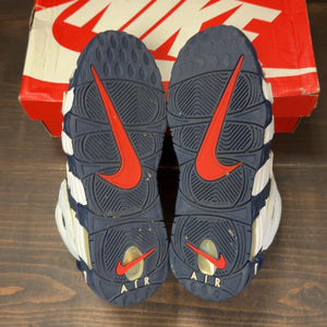 Nike Air More Uptempo Olympic (2016) (GS) Size 7Y (Pre-Owned) - aux