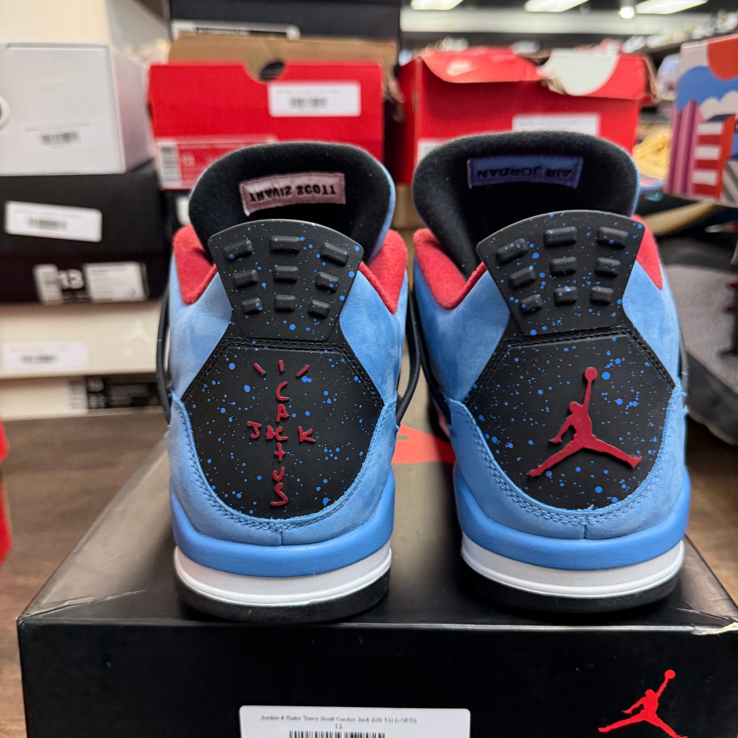 Jordan 4 Retro Travis Scott Cactus Jack (US 13) (USED)