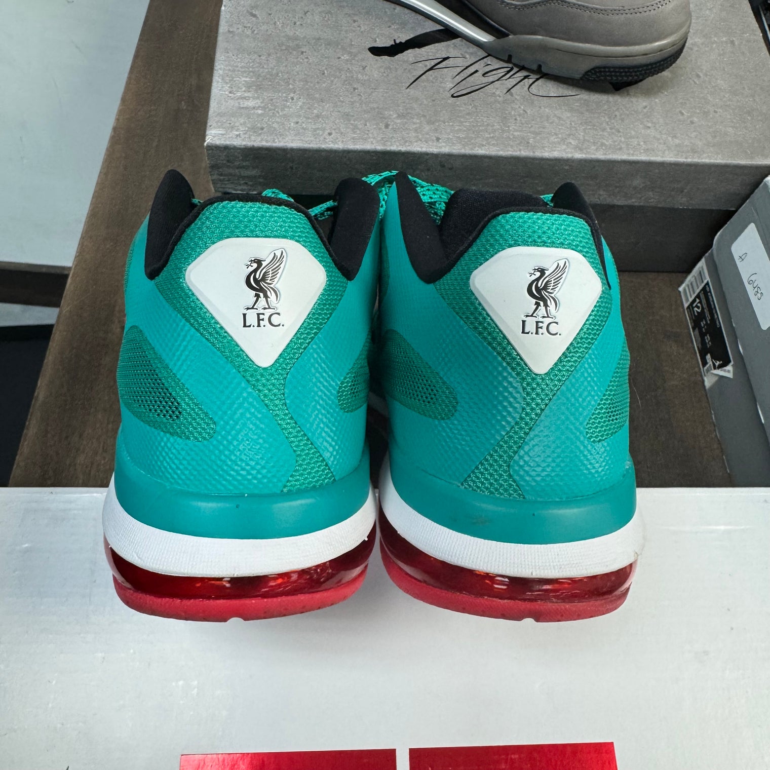 Reverse Liverpool LeBron 9 Low (USED)