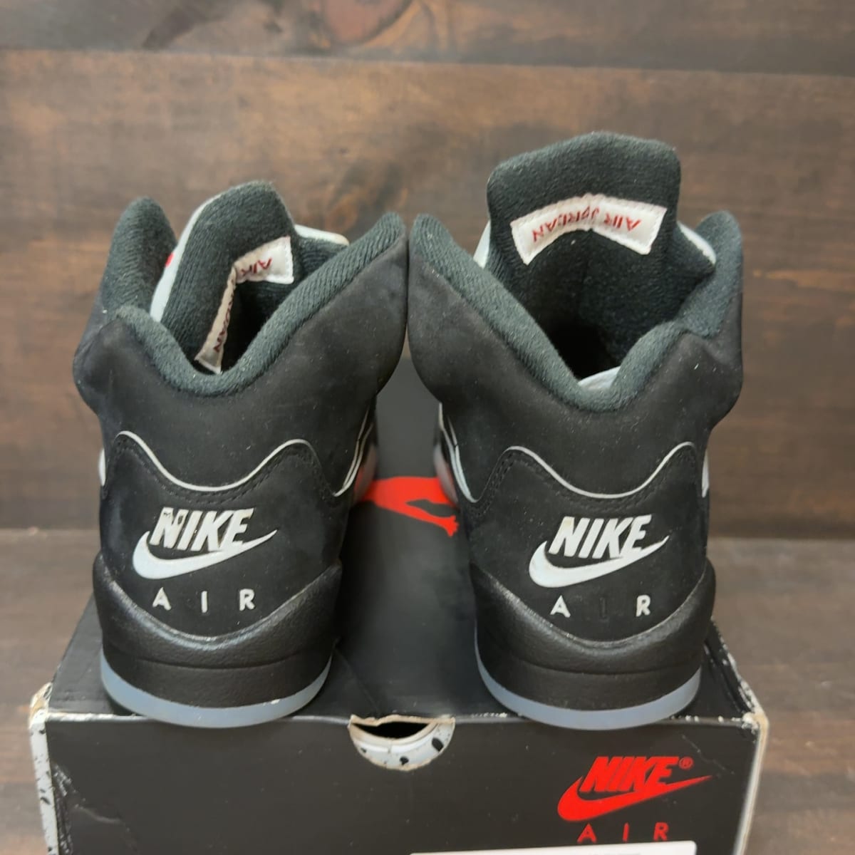 Jordan 5 Retro OG Black Metallic Reimagined (GS) Size 3.5Y (Pre-Owned) - aux