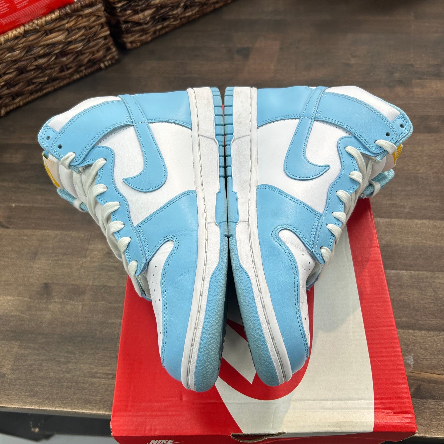 Blue Chill Nike Dunk High (USED)