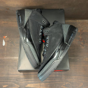 Jordan 3 Retro Black Cat (2025) Size 12 (Pre-Owned) - back