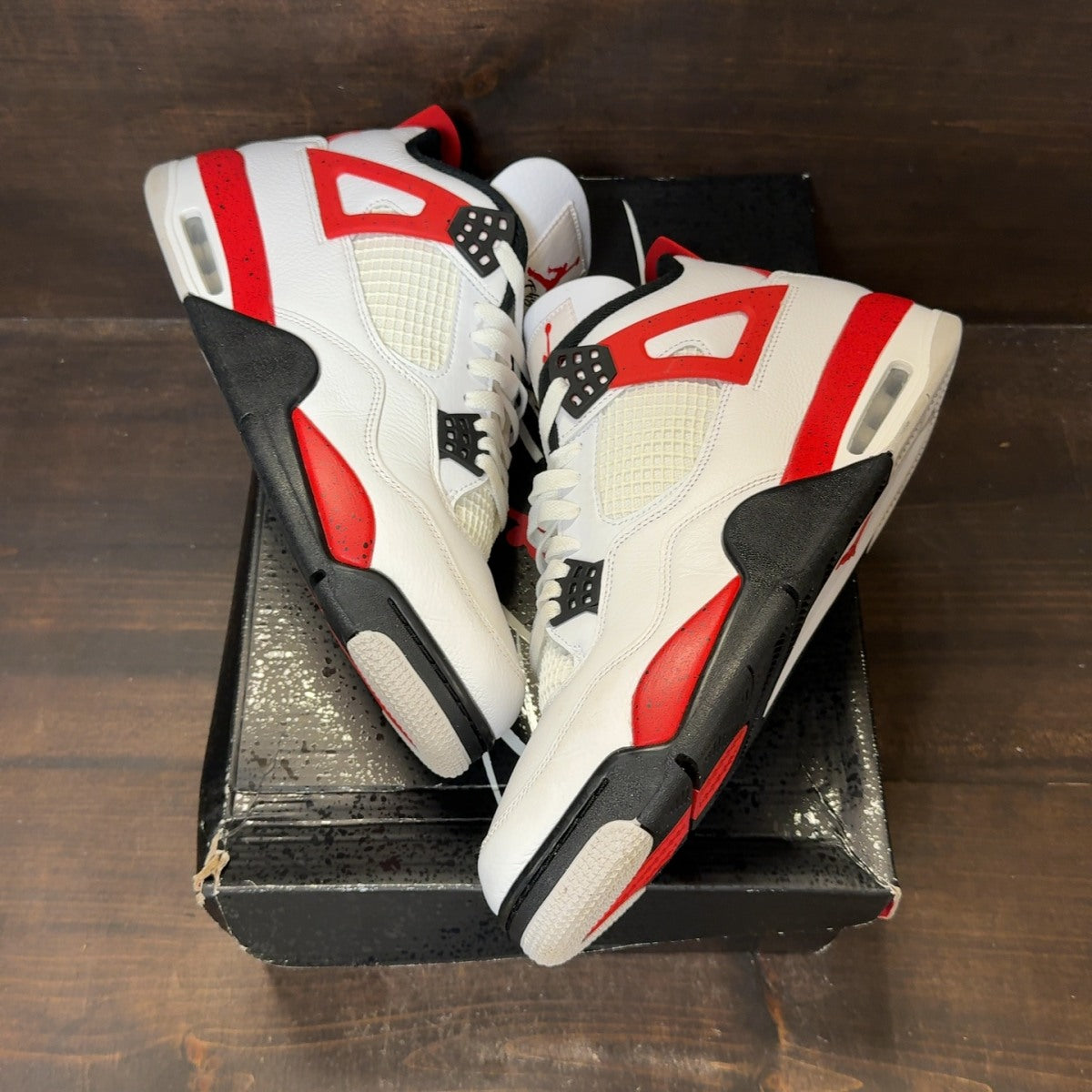Jordan 4 Retro Red Cement - Image 2