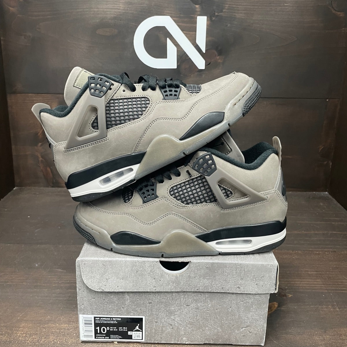Jordan 4 Retro Cave Stone - Image 1
