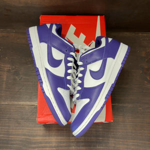 Nike Dunk Low Championship Court Purple Size 8.5 (Pre-Owned) - back
