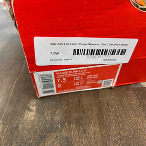 Nike Dunk Low Laser Orange (Women's) - Image 6