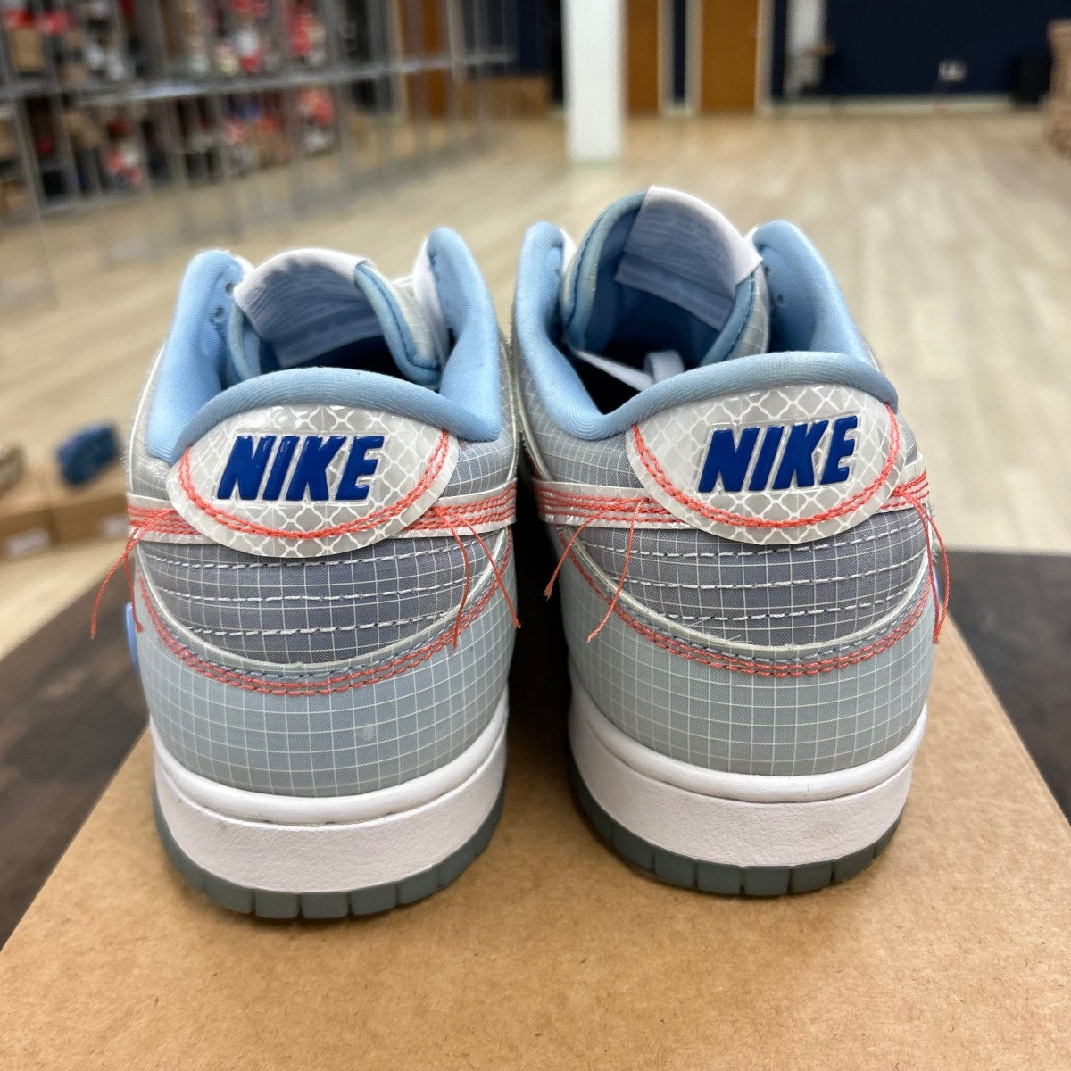 Nike Dunk Low Union Passport Pack Argon Size 11 (Pre-Owned) - Image 4