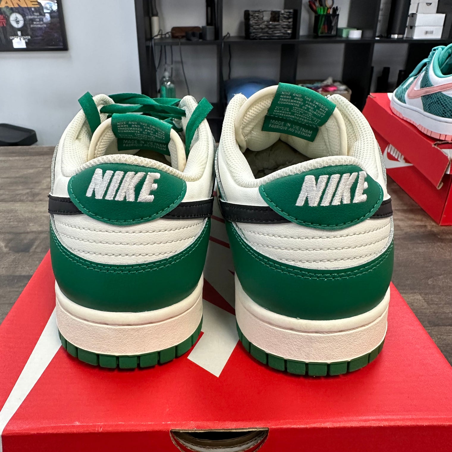 Lottery Pack Malachite Green Dunk Low (Lightly Worn)