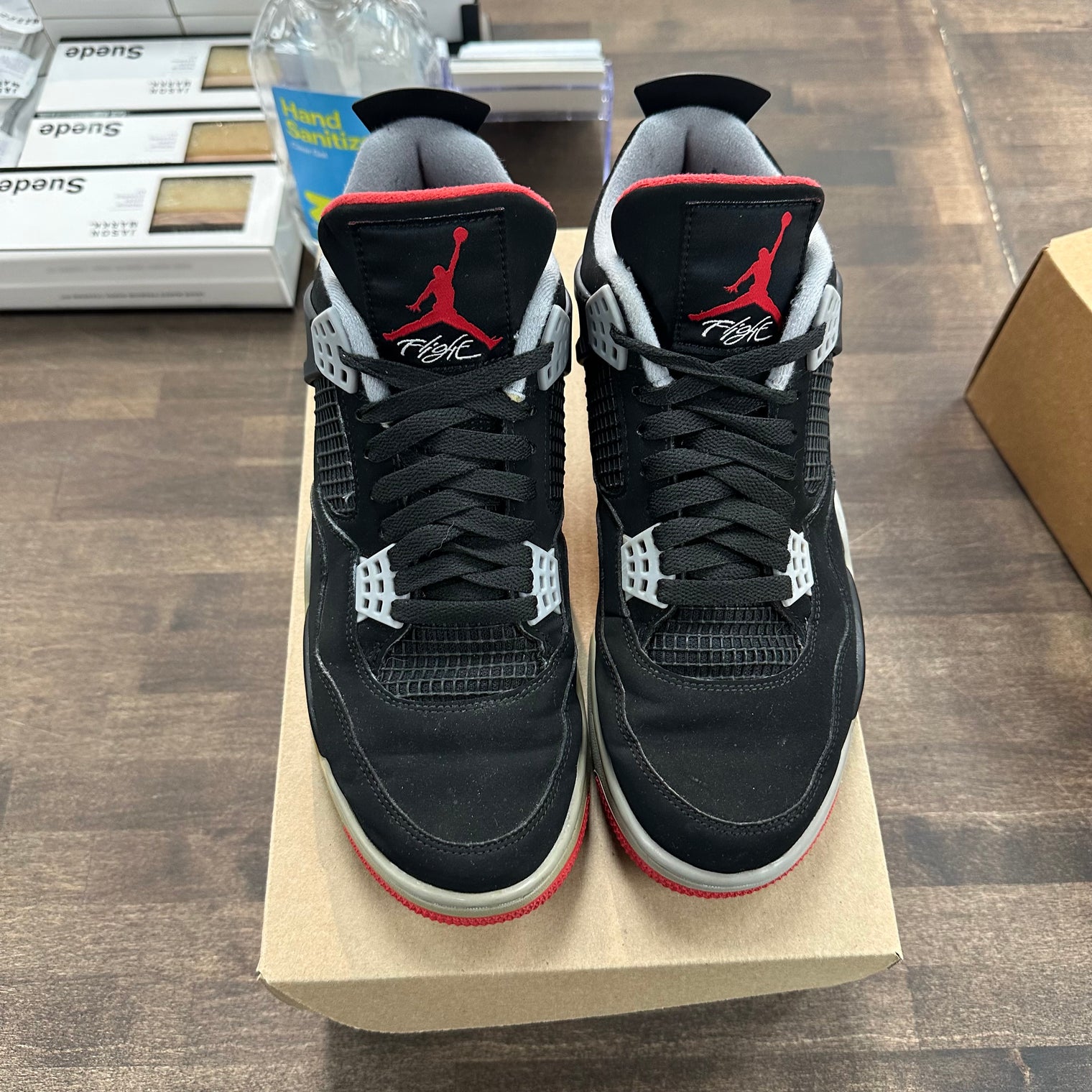 Bred Jordan 4 2019 (USED, No Box)