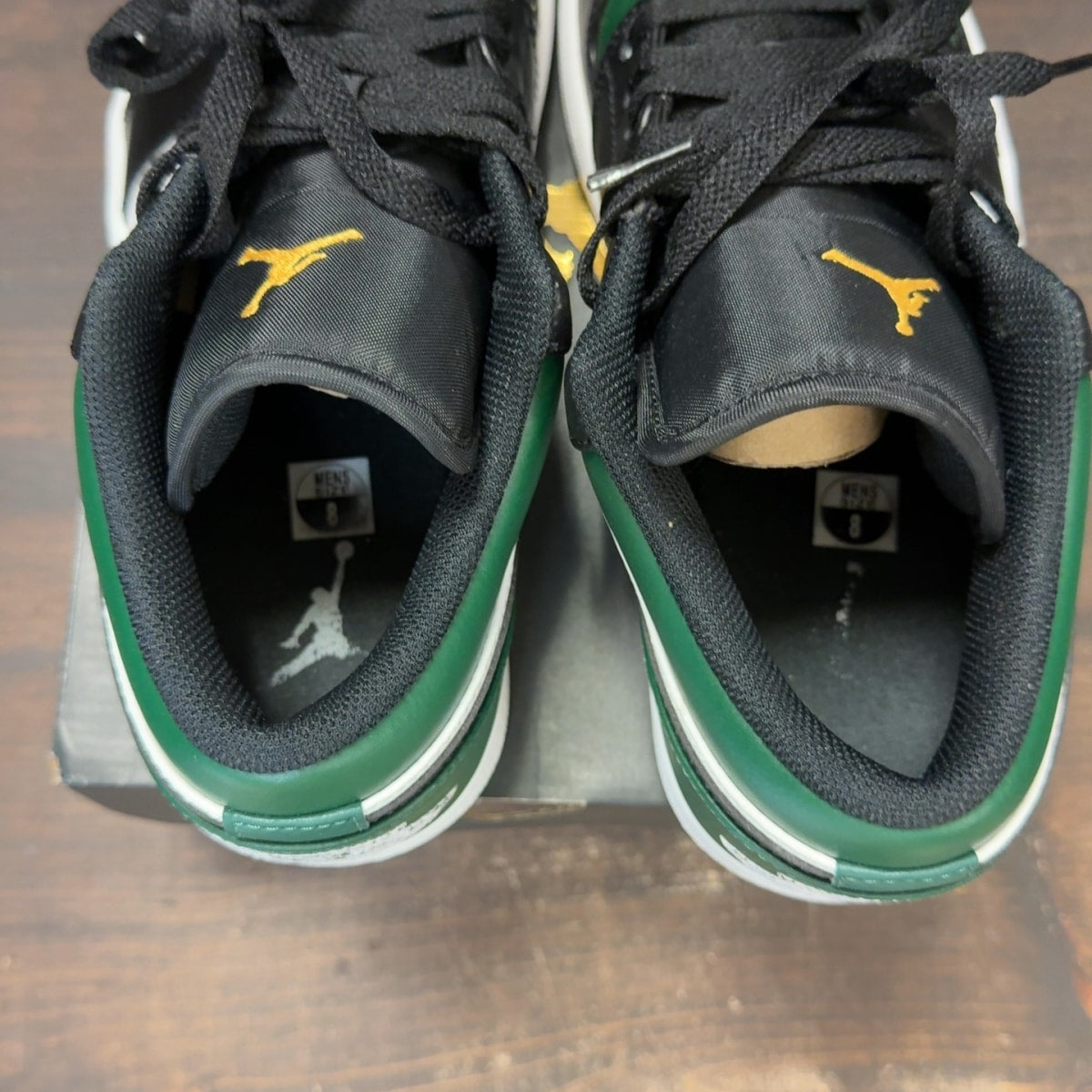 Jordan 1 Low Green Toe - Image 6