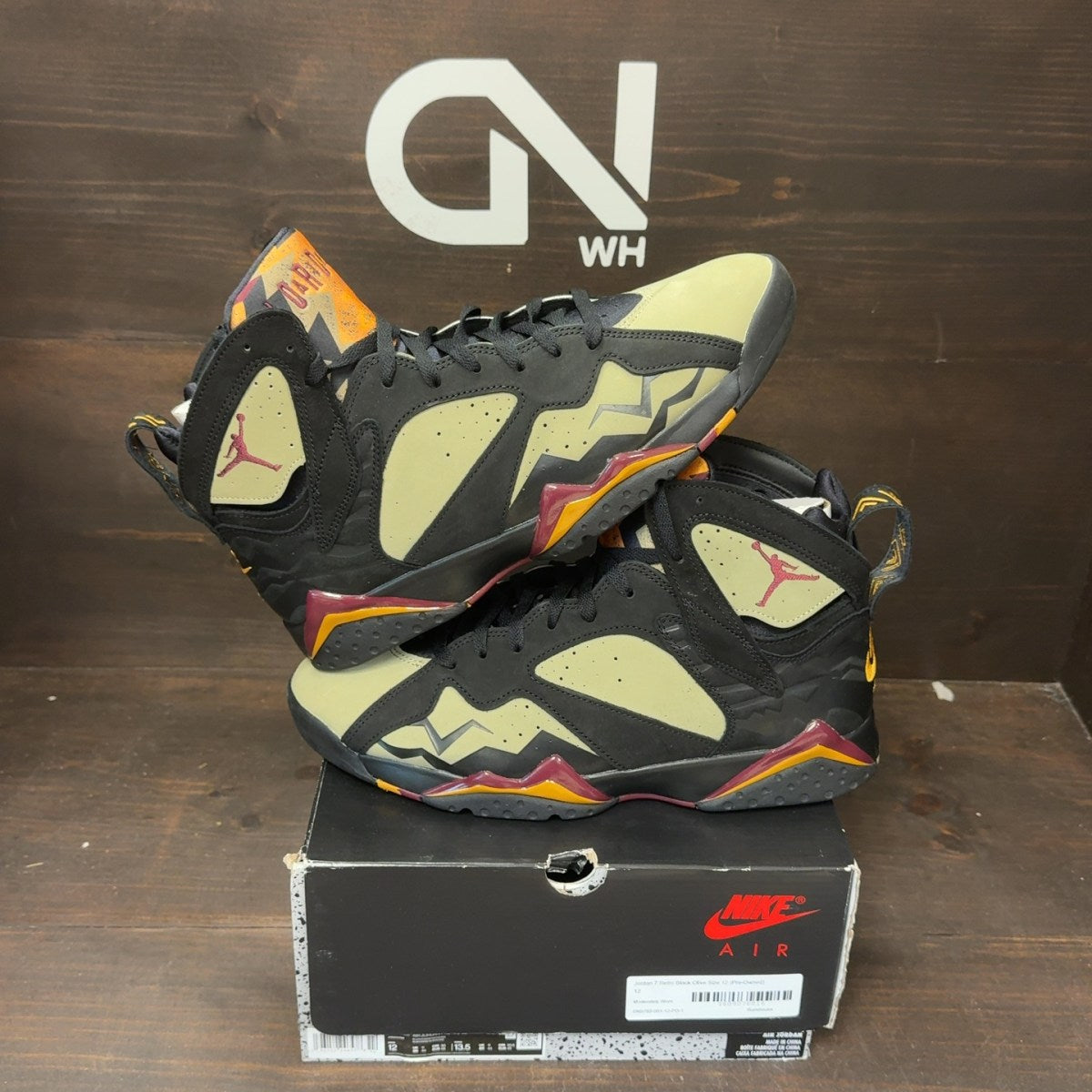 Jordan 7 Retro Black Olive - Image 1
