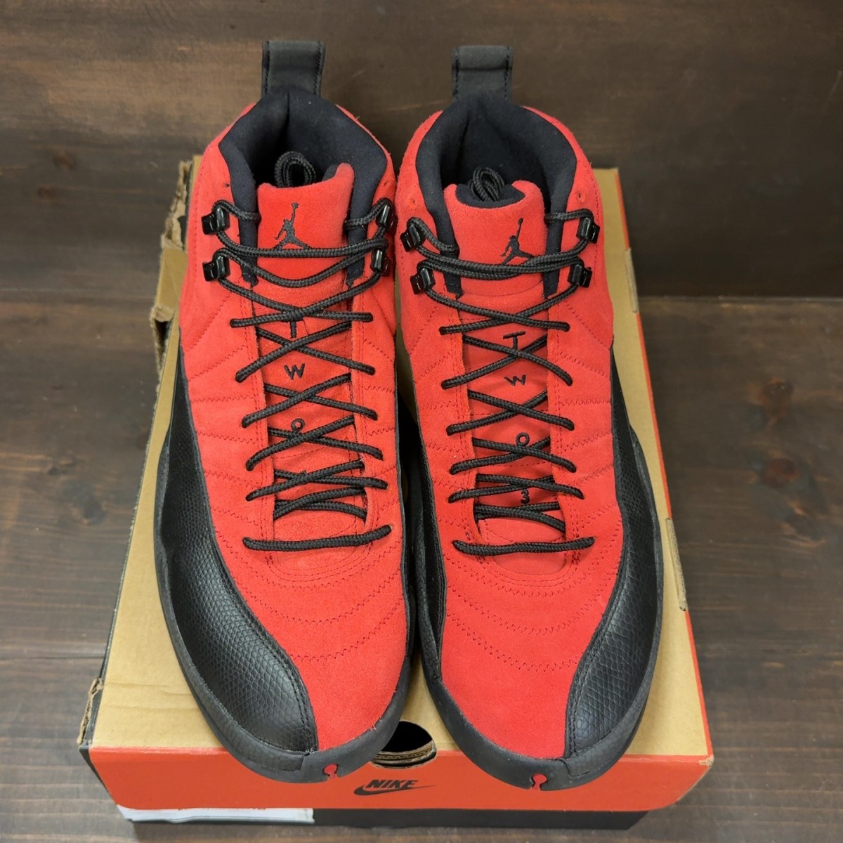 Jordan 12 Retro Reverse Flu Game Size 12 (Pre-Owned) - Image 3