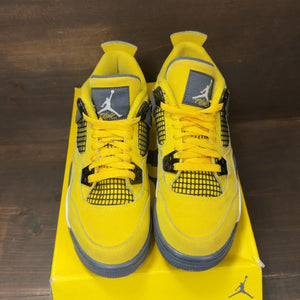 Jordan 4 Retro Lightning (2021) (GS) Size 5Y (Pre-Owned) - tag