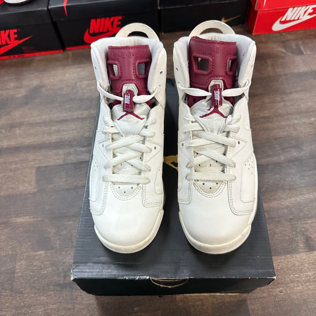 Maroon Jordan 6 (GS) (USED)
